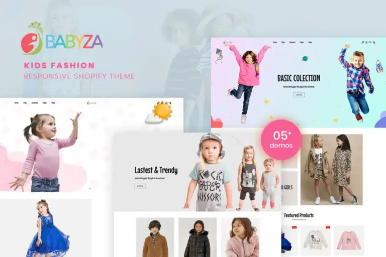 babyza kids fashion responsive shopify theme