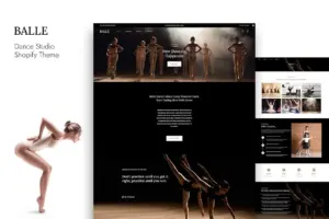 Balle – Course, Class & Dance Studio Shopify Theme