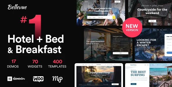 bellevue hotel bed and breakfast booking calendar theme 1