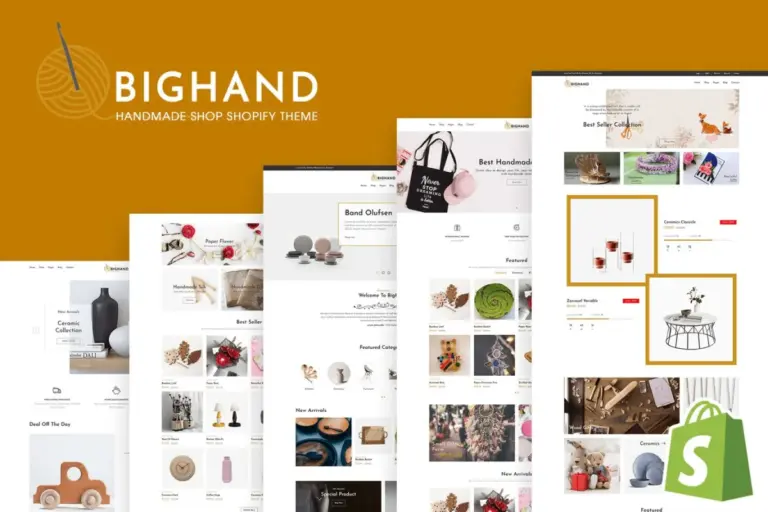 bighand handmade shop shopify theme 1