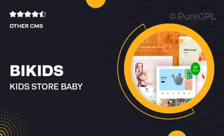 bikids kids store baby shop shopify 2 0 theme