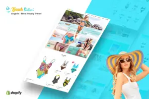 Bikini – Beach, Lingerie Bikini Shopify Theme