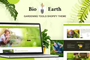 Bio Earth – Shopify Landscaping & Gardening Services Shop