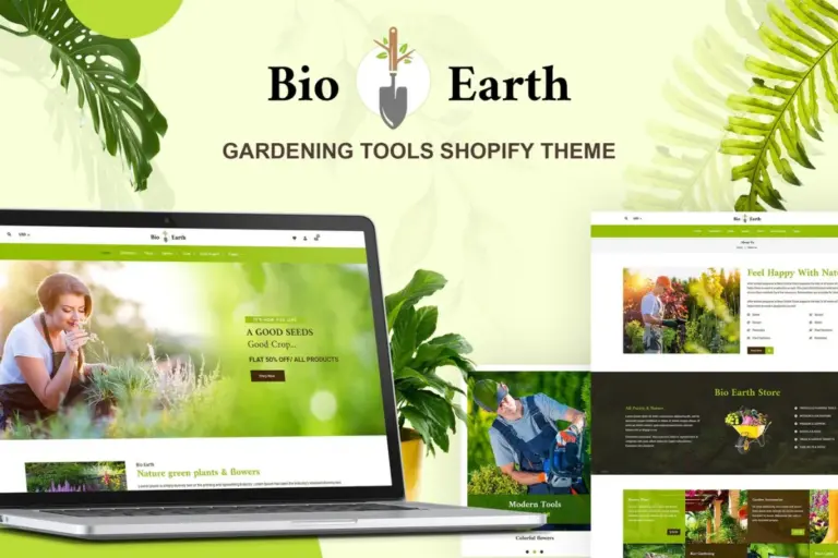 bio earth shopify landscaping gardening services shop 1