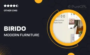 Birido – Modern Furniture Responsive Shopify Theme
