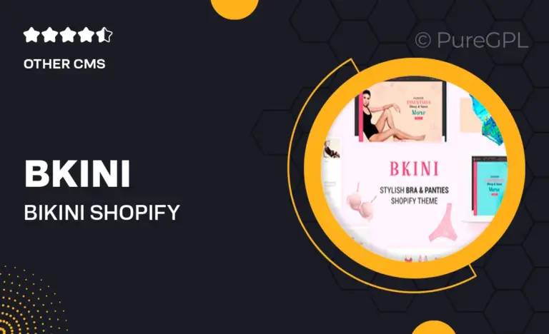 bkini bikini shopify theme