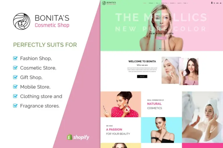 bonita cosmetics salon shopify theme 1