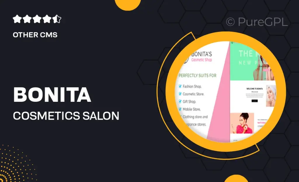 Bonita | Cosmetics, Salon Shopify Theme
