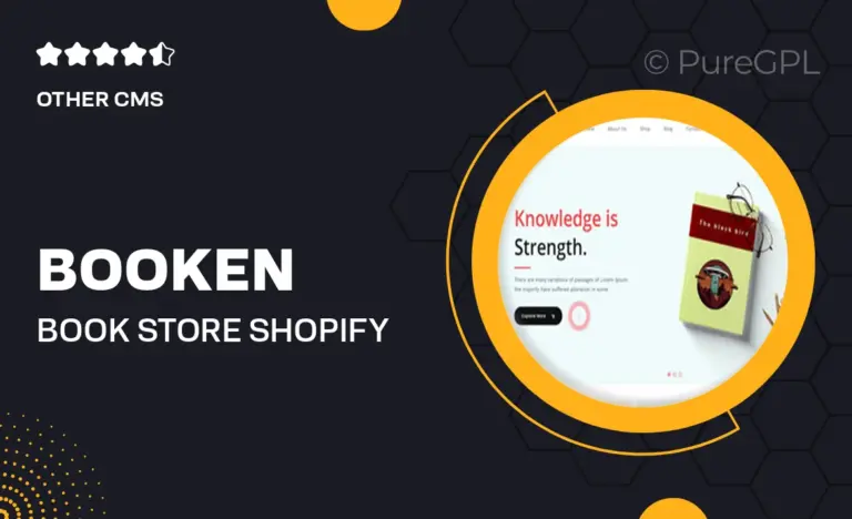 booken book store shopify theme