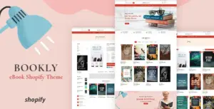 Bookly – Book Shop, Bookstore Shopify Theme