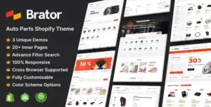 Brator – Auto Parts Shopify Theme
