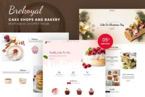Brekoyal – Cake & Bakery Responsive Shopify Theme