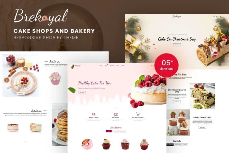 brekoyal cake bakery responsive shopify theme 1