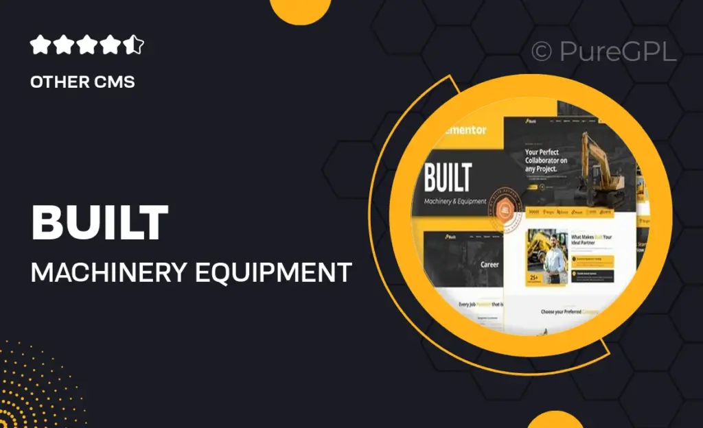 Built – Machinery & Equipment Rentals Elementor Pro Template Kit 38 Built – Machinery & Equipment Rentals Elementor Pro Template Kit