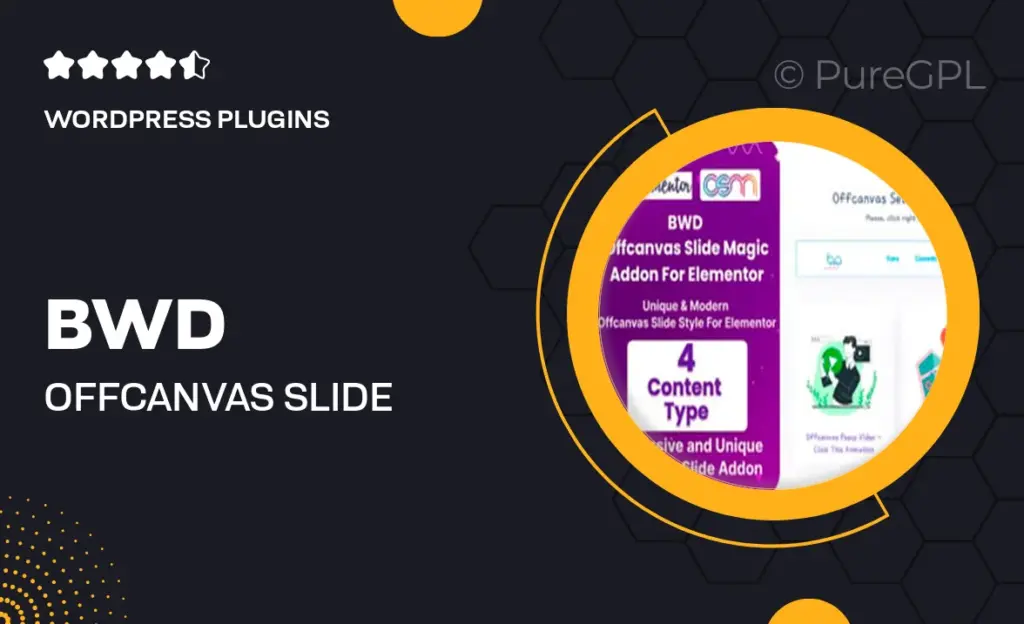 BWD Offcanvas Slide Magic Addon For Elementor 24 BWD Offcanvas Slide Magic Addon For Elementor