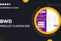 BWD Product Custom Size Guide For WooCommerce Plugin