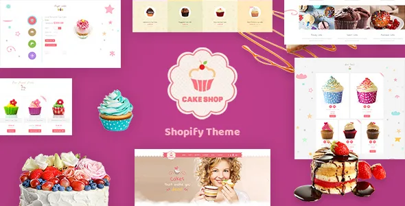 cake shop bakery shopify theme 1