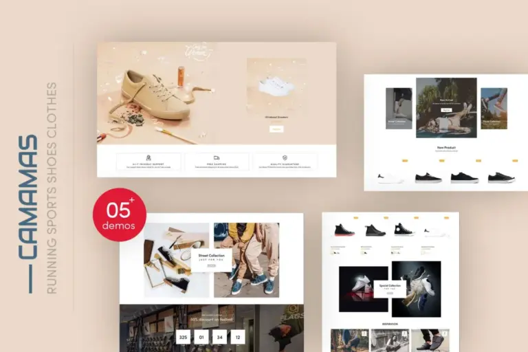 camamas running sports shoes shopify theme 1