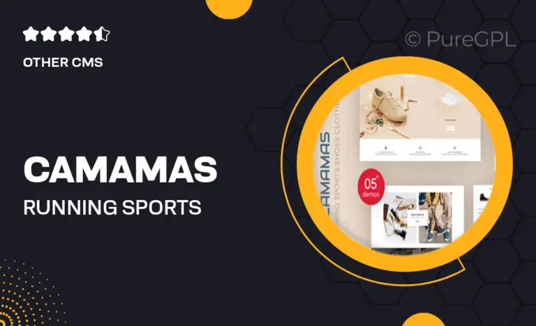 camamas running sports shoes shopify theme