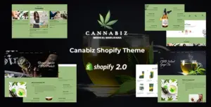 Cannbiz – Marijuana, Cannabis Shop Shopify Theme