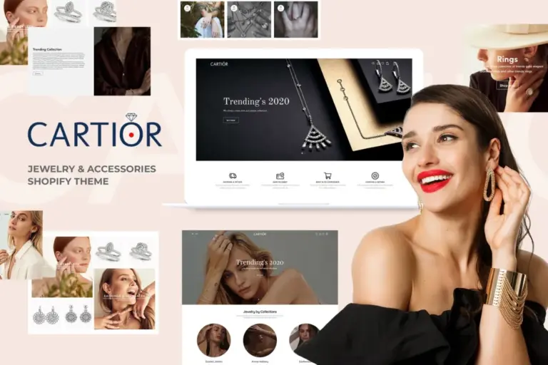 cartior jewelry accessories responsive shopify theme 1