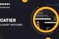 Catier – Luxury Watches Store Shopify 2.0 Theme