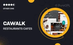 Cawalk – Restaurants & Cafes Shopify 2.0 Theme