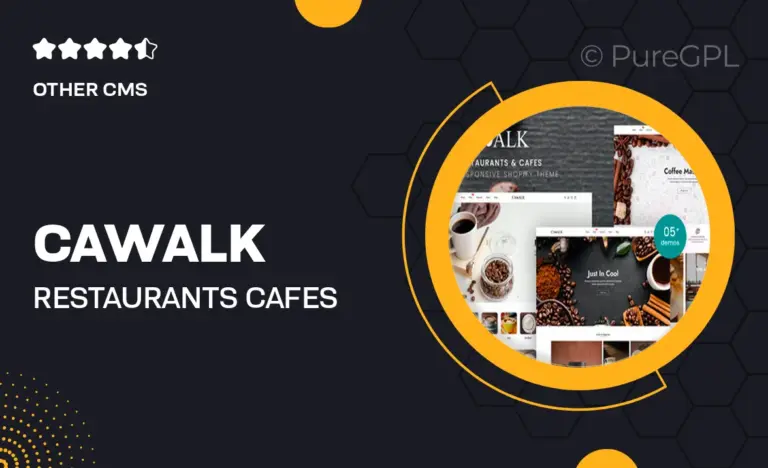 cawalk restaurants cafes shopify 2 0 theme