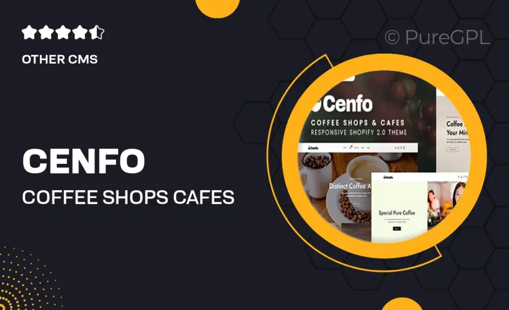 Cenfo – Coffee Shops & Cafes Shopify 2.0 Theme 12 Cenfo – Coffee Shops & Cafes Shopify 2.0 Theme