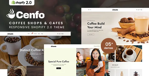 cenfo coffee shops cafes shopify 20 theme