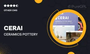 Cerai – Ceramics & Pottery Decor Shopify 2.0 Theme