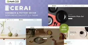 Cerai – Ceramics & Pottery Decor Shopify 2.0 Theme