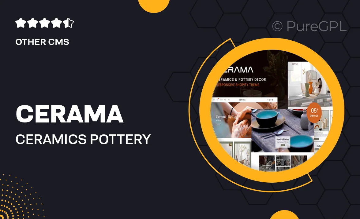 Cerama – Ceramics & Pottery Decor Shopify Theme