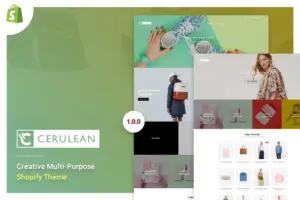 Cerulean – Creative Multi-Purpose Shopify Theme