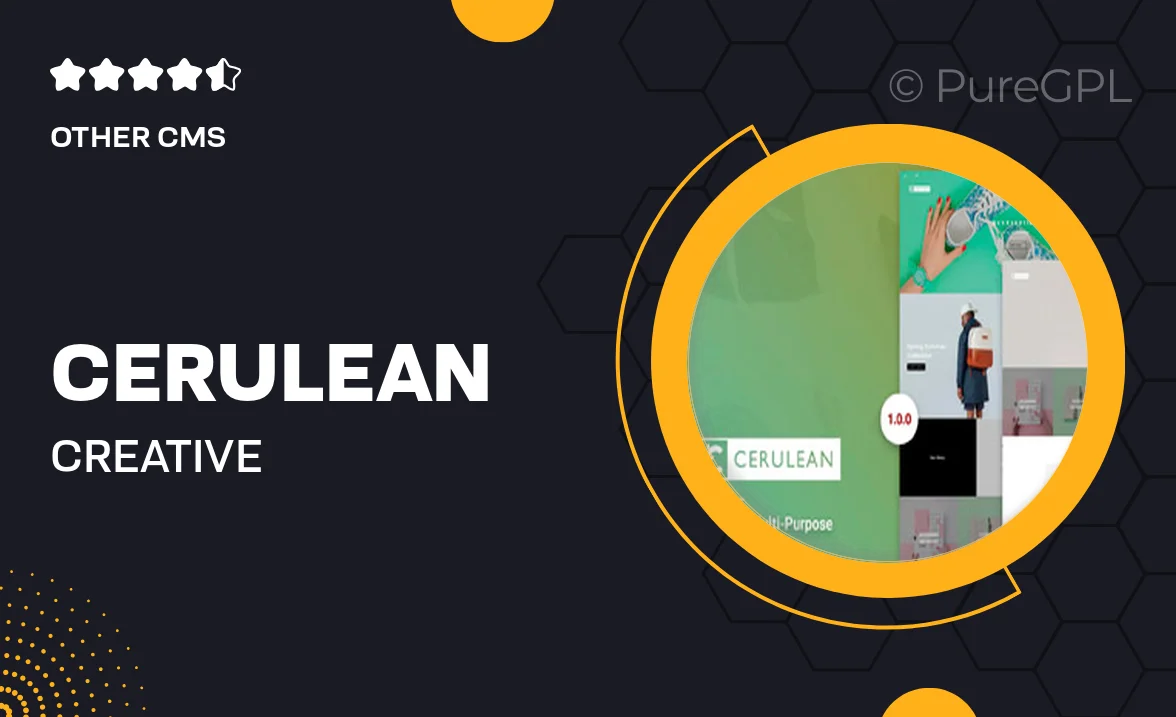 Cerulean – Creative Multi-Purpose Shopify Theme