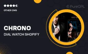 Chrono – Dial Watch Shopify Theme