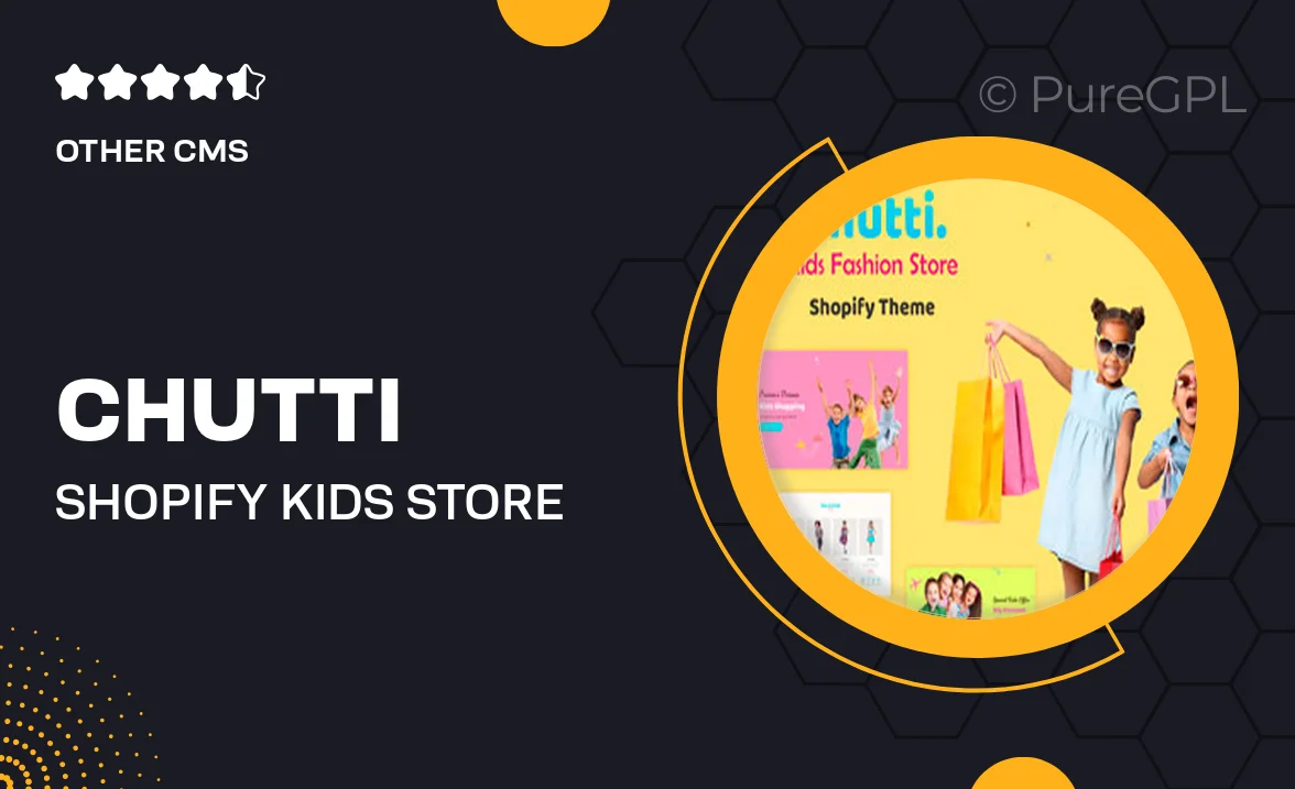 Chutti – Shopify Kids Store, Kids Fashion Shopify