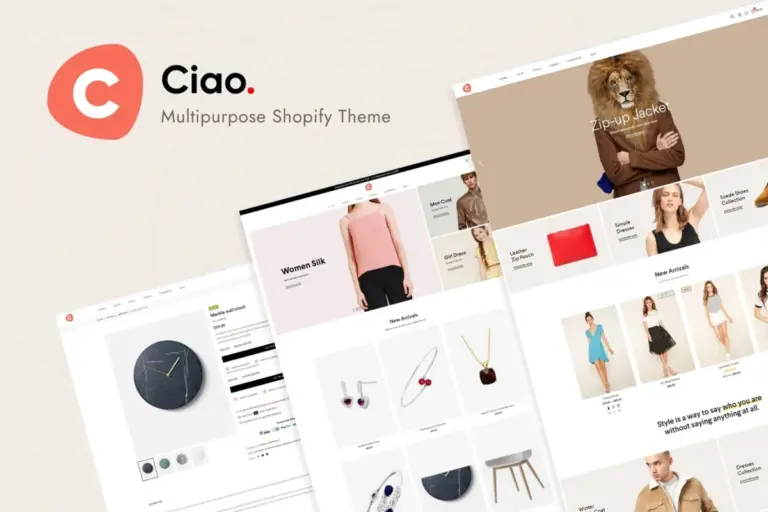 ciao multipurpose shopify theme 1