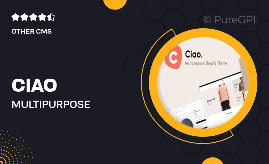 Ciao – Multipurpose Shopify Theme 40 Ciao – Multipurpose Shopify Theme