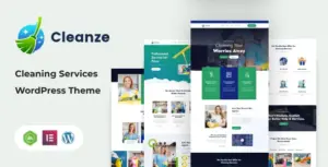 Cleanze – Cleaning Service WordPress Theme + RTL