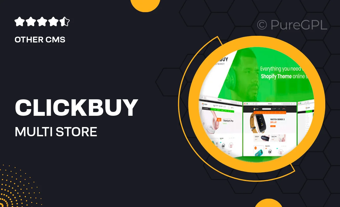 ClickBuy | Multi Store Responsive Shopify Theme