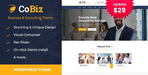 cobiz business consulting professional services wordpress theme 1