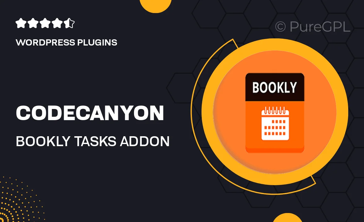 Codecanyon | Bookly Tasks (Add-on)