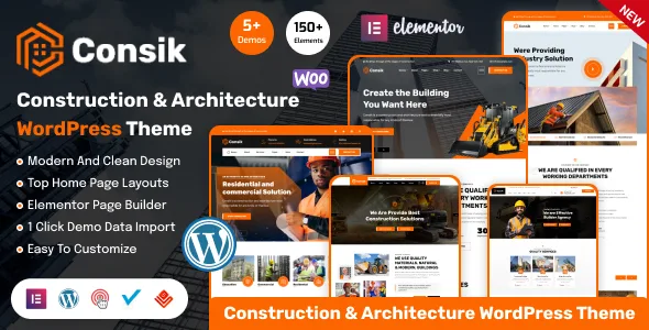 consik construction building architecture wordpress theme 1