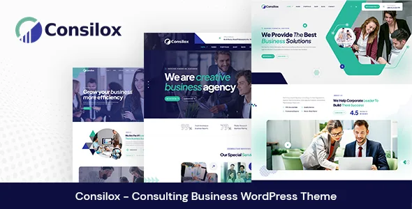 consilox consulting business wordpress theme 1