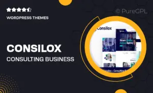 Consilox – Consulting Business WordPress Theme