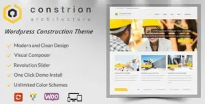 Constrion – Construction & Builder WordPress Theme
