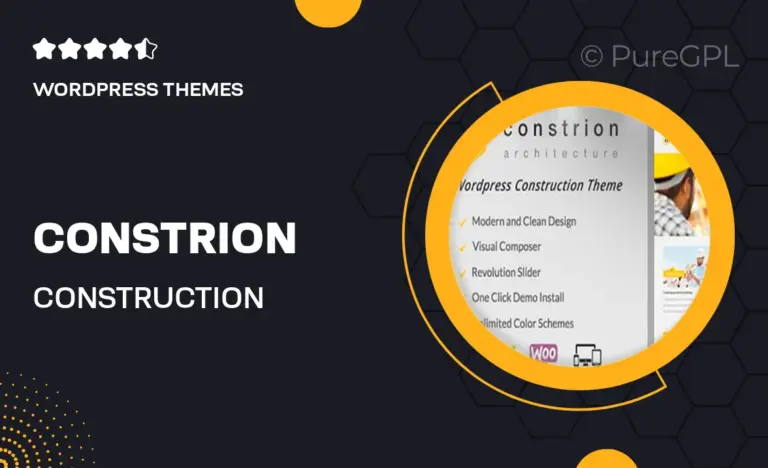 constrion construction builder wordpress theme