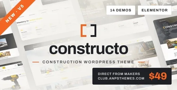 Constructo – WP Construction Business Theme