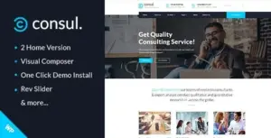 Consul – Professional Services WordPress Theme